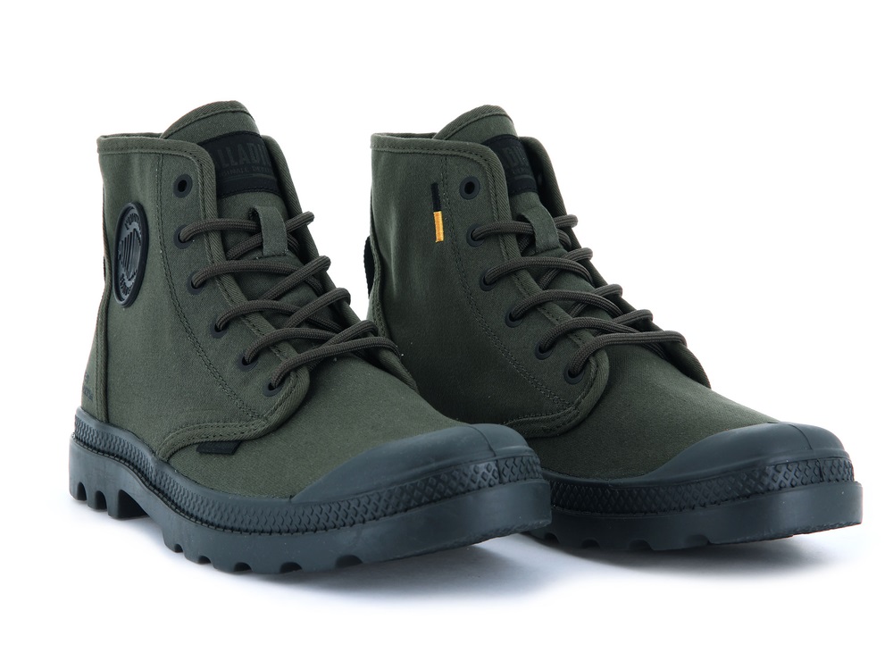 Botas Palladium PAMPA HI HTG SUPPLY Hombre Verde Oliva | Costa Rica-25906